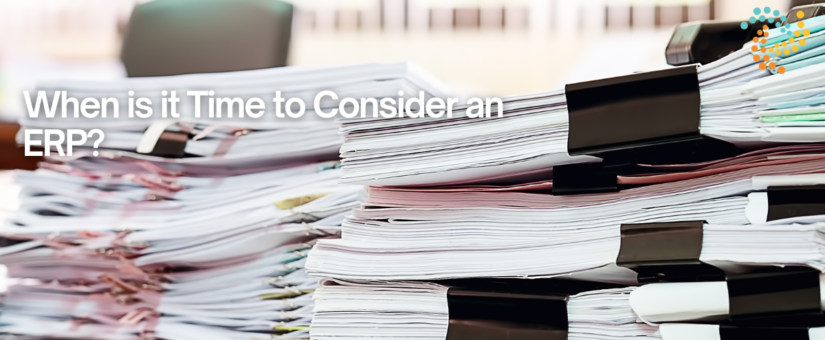 When is it Time to Consider an ERP?