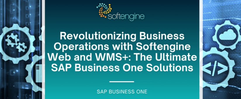 Revolutionizing Business Operations with Softengine Web and WMS+: The Ultimate SAP Business One Solutions