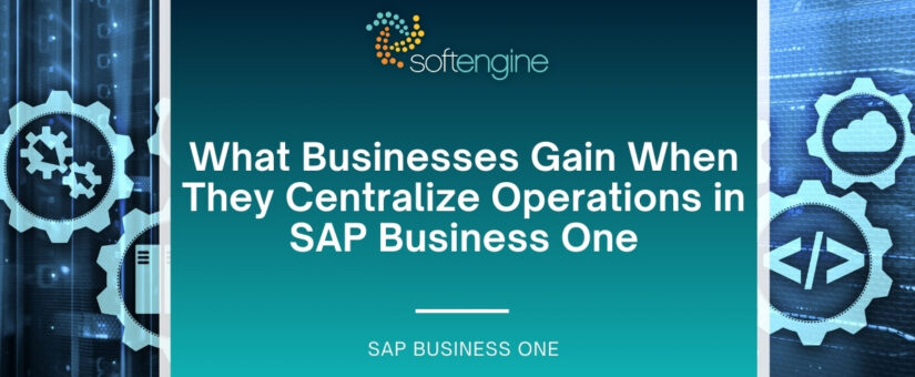 What Businesses Gain When They Centralize Operations in SAP Business One